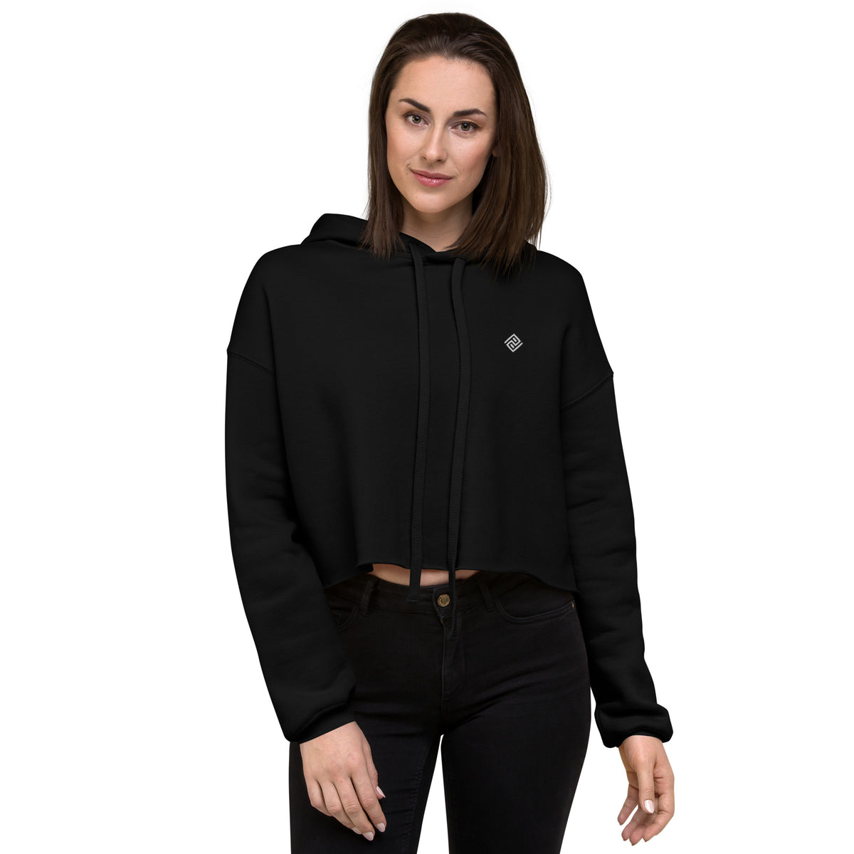 Womens Primal Pickles Cropped Hoodie